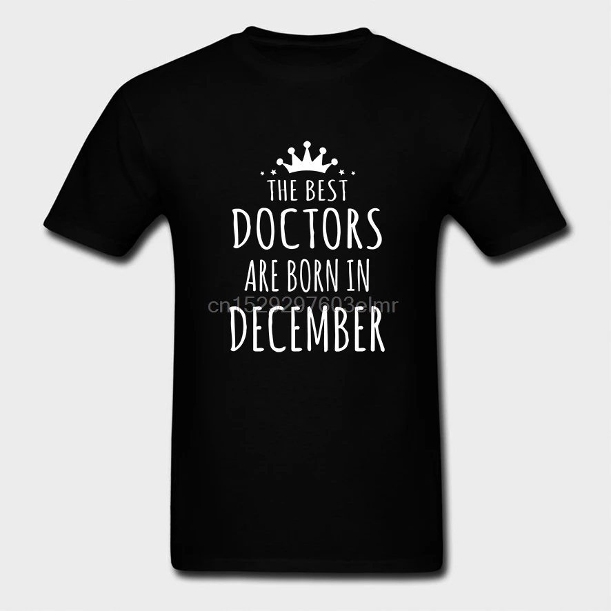 Забавная Мужская футболка Необычная забавная Футболка "Лучшие врачи рождены в