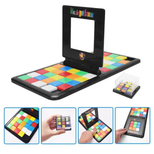 

Кубик-пазл 3D, гоночная детская игра, развивающая игрушка для детей и взрослых, двойная скорость игры, волшебные кубики, игра для детей