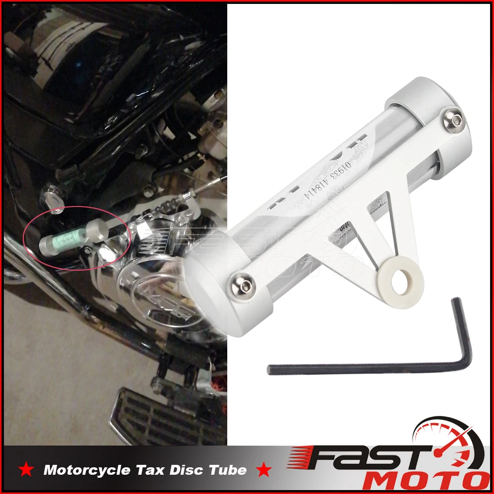 Универсальная мотоциклетная цилиндрическая трубка для диска черного