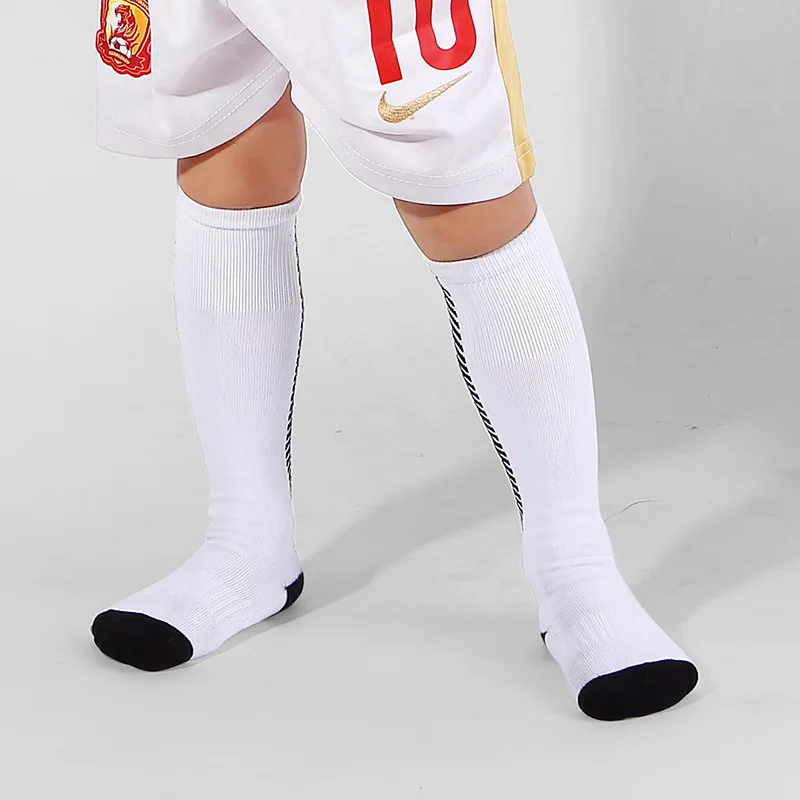 

MINGJUN Kids Knee High Socks Girls Boys Football Solid color Sports School White Socks Skate Children Baby Long Tube Leg Warm