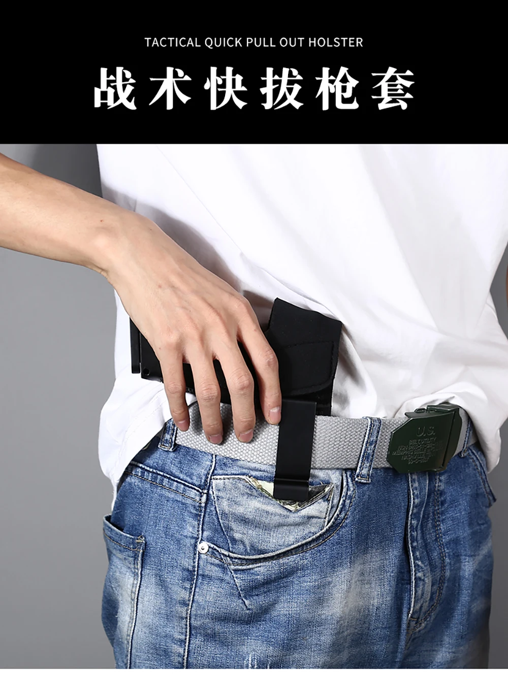 Тактический чехол для ружья Glock с левой и правой стороны, сумка для ружья для охоты, страйкбола, чехол для ружья Glock Colt 1911 Beretta M9 P226, кобура для пистолета