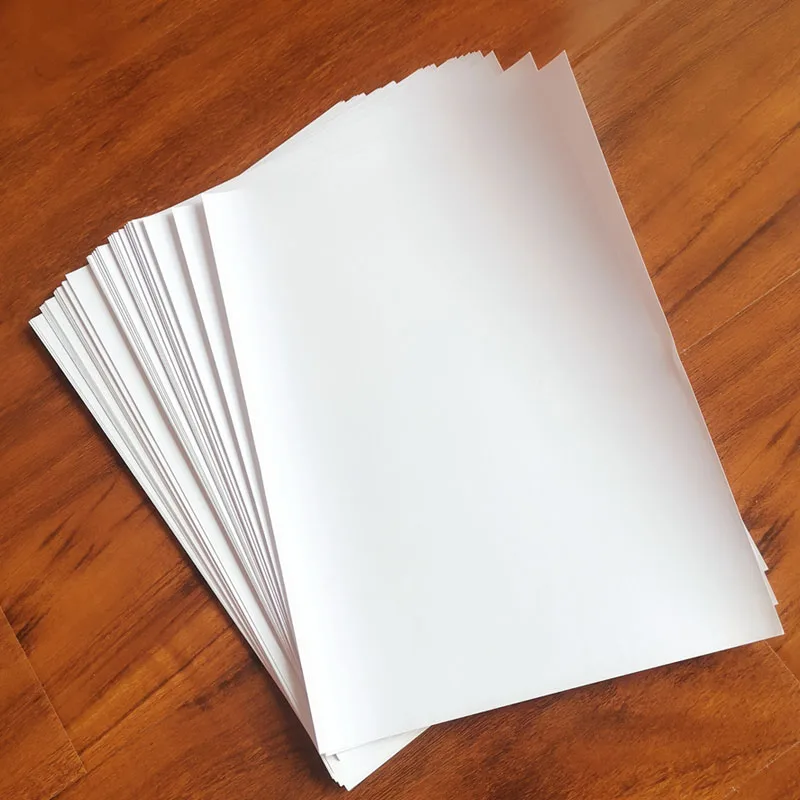 100 листов сублимационной бумаги для термопечати на стекле металле дереве камне