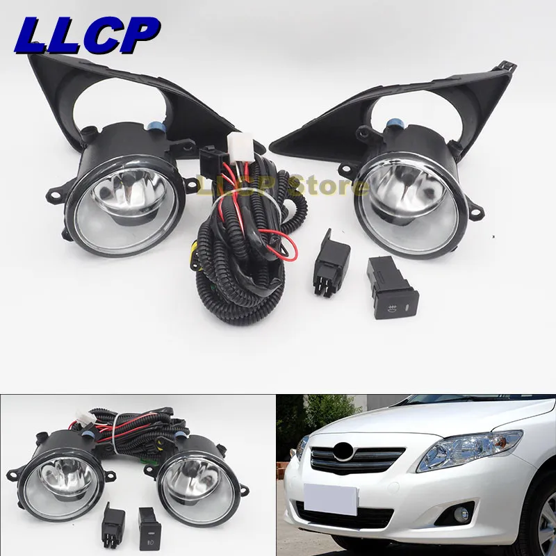 Для Защитные чехлы для сидений сшитые специально Toyota Corolla 2008 2009 2010 переднего