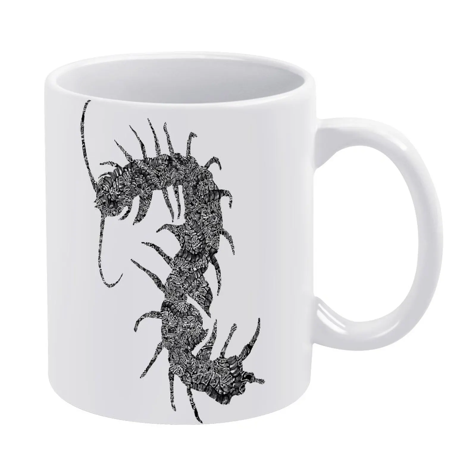 Centipede Mug Fun Pottery Hot Chocolate Cheap Cups |