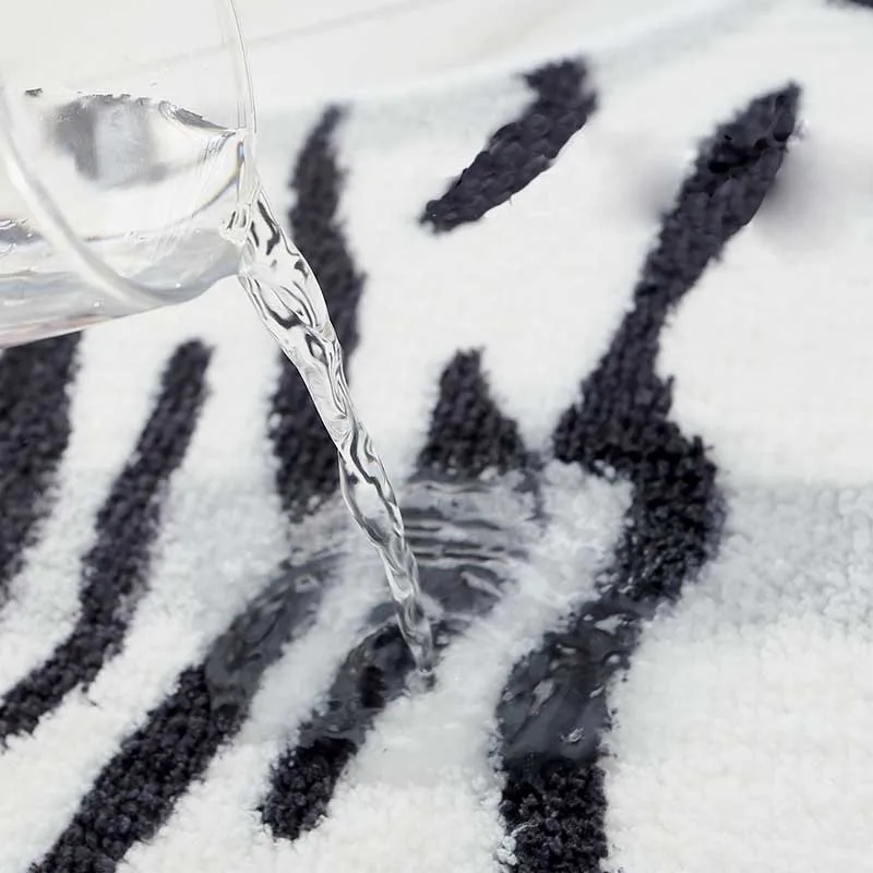 Новый коврик с тигром животным принтом нескользящий для двери полиэстер