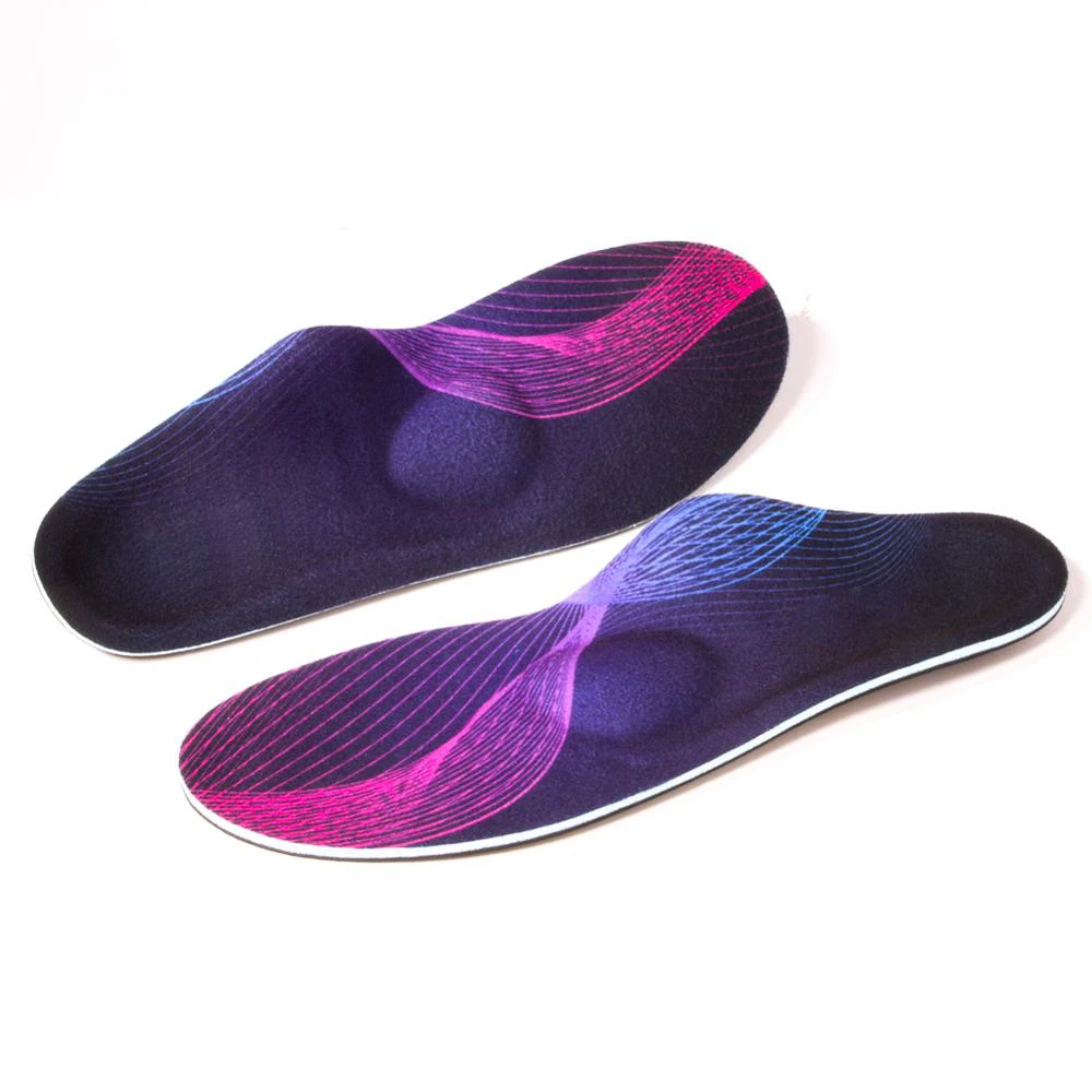 BANGNI Orthopedic Insoles for Severe Moderate Flat Feet Orthotic Arch Support Heel Pain Plantar Fasciitis Shoes Pad Men Women