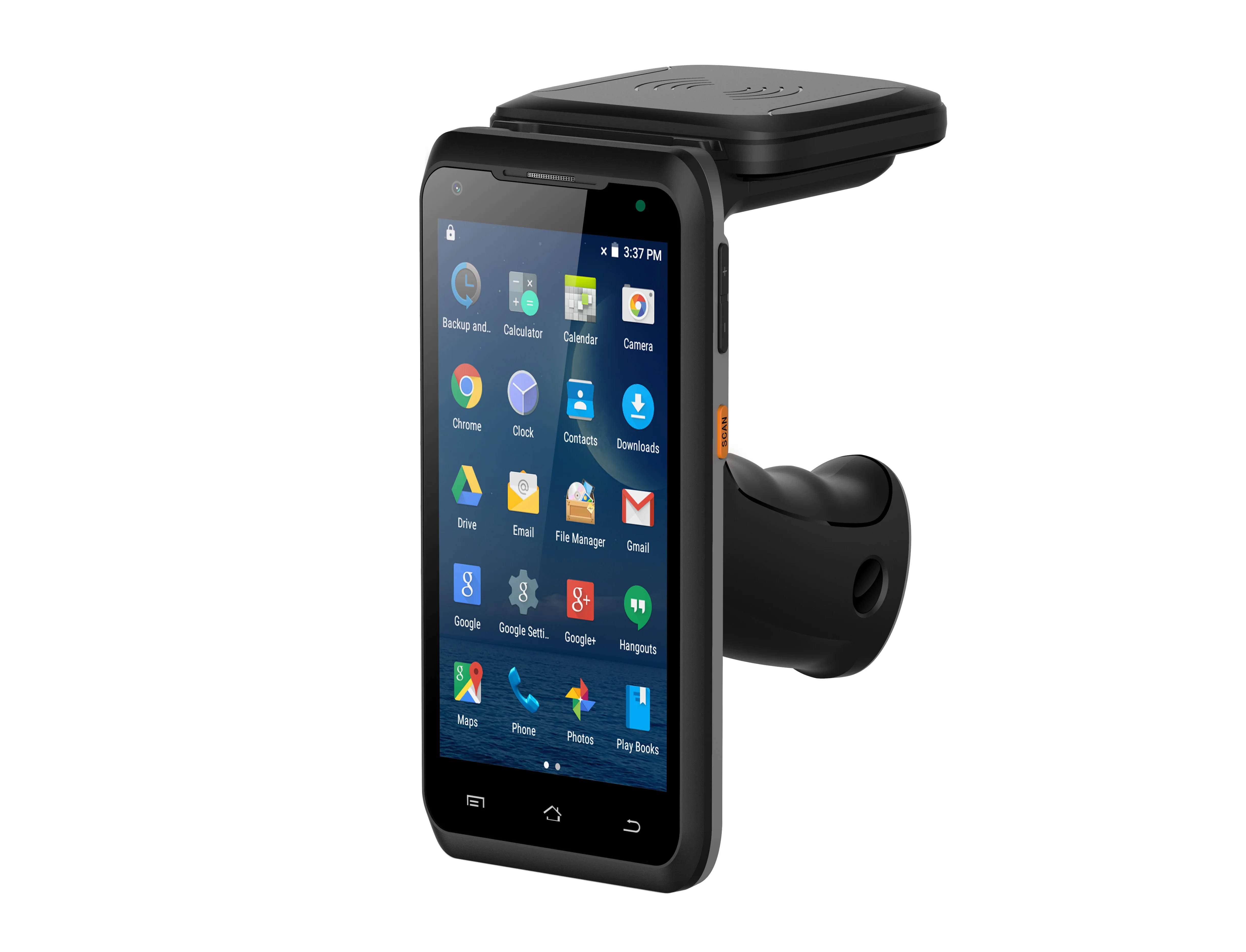 CARIBE PL-55L  GRIP  Barcode  Scanner  Industrial PDA Long Range UHF Reader for Warehouse
