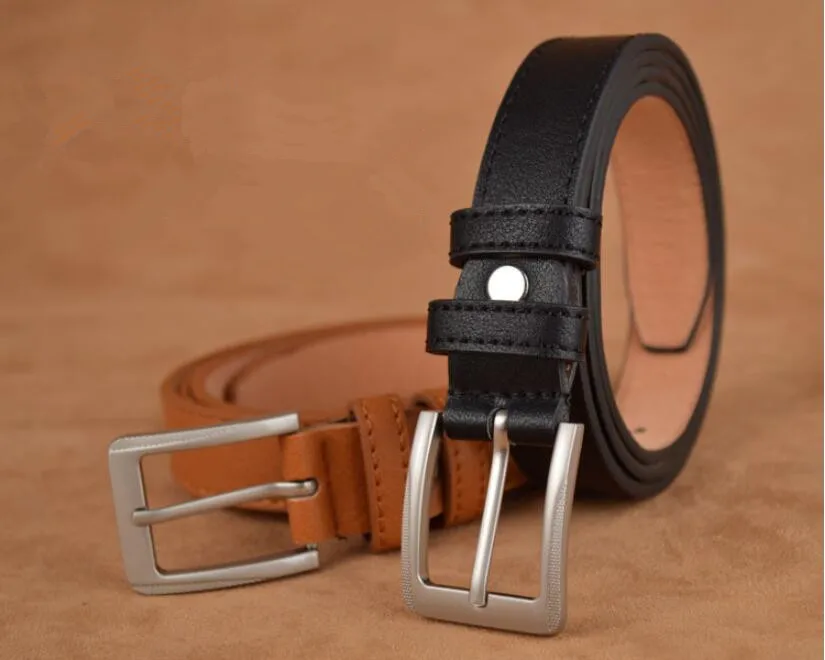 Ремень унисекс с металлической пряжкой 90 см 105 | Аксессуары для одежды