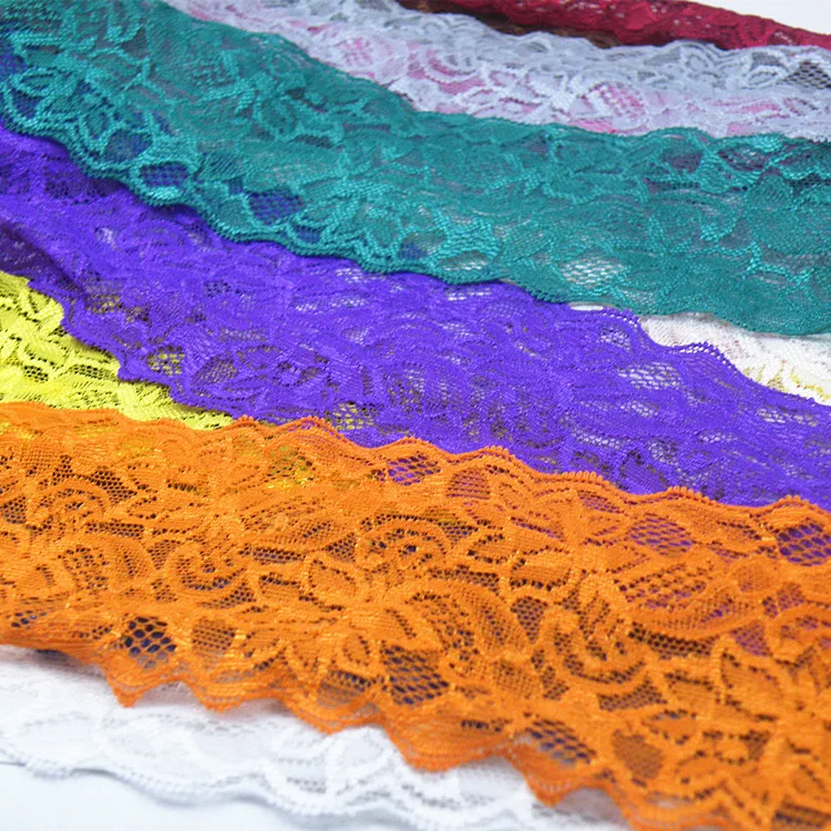 2 м/лот 8 см эластичная кружевная отделка для самостоятельной сборки свадебного