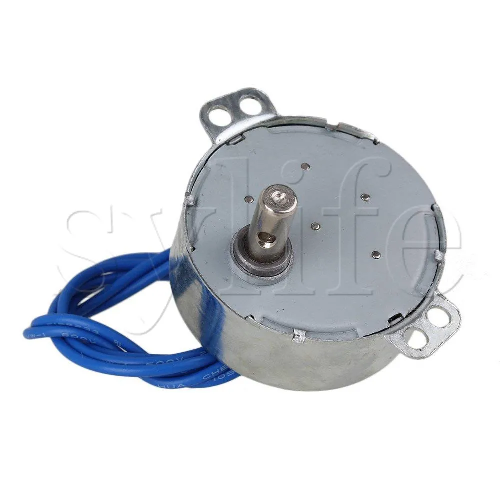 Маленький синхронный двигатель AC 110V 58-63RPM 50/60Hz 4W CCW/CW TYC-50 Torque | Строительство и