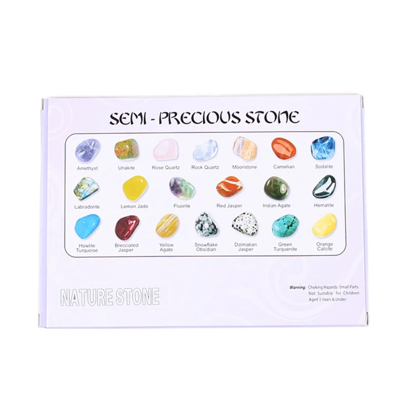 12 шт. камни кристаллов стихийных бедствий и минеральные DIY Многоцветный