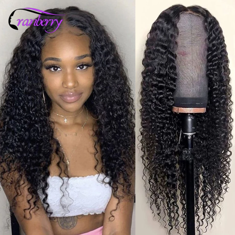 

Волосы клюквы Реми, бразильские, волнистые, натуральные волосы, предварительно выщипанные, Hairline 4x4, парик со шнуровкой, средне-коричневый, Шв...