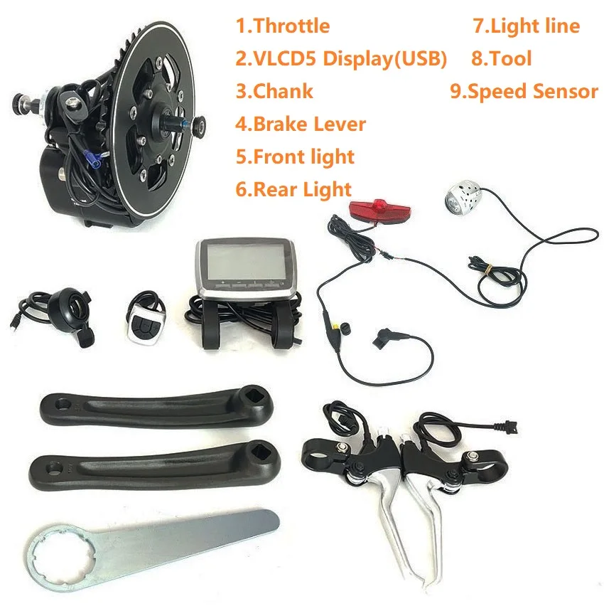 Schuck Tongsheng TSDZ2 Ebike Conversion 