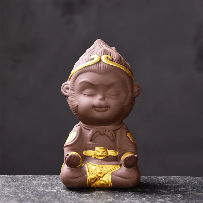 Креативная китайская глина в китайском стиле фигурка маленького животного