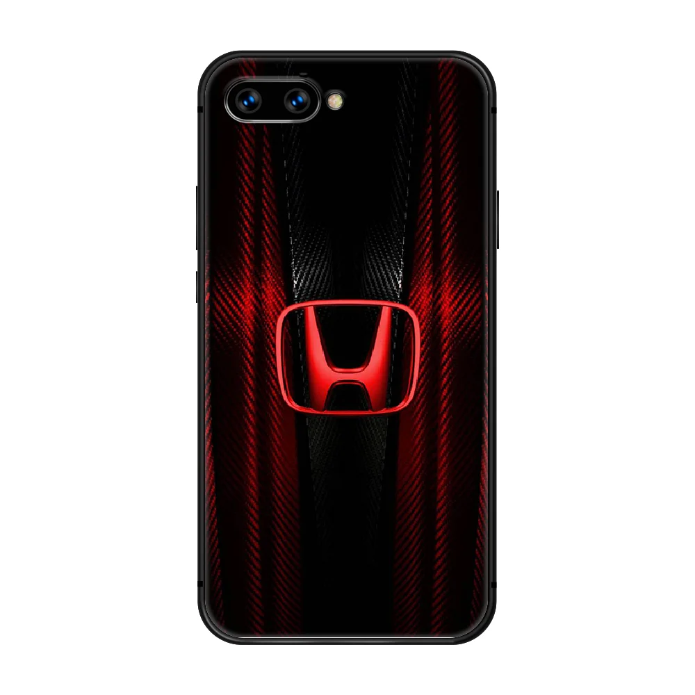 

Honda car logo luxury Phone Case Cover Hull For HUAWEI honor 8 8c 8a 8x 9 9a 9x V10 MATE 10 20 I lite pro black shell art