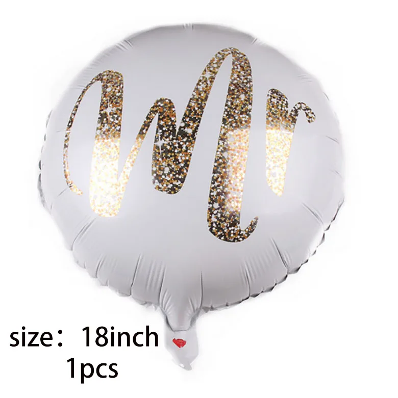 1pcs 18inch mr 1 комплект 16 дюймов розовое золото буквы "Bride to be" воздушных шаров в форме сердца воздушные шары из фольги курица декорации на свадьбу, вечеринку принадлежности для вечеринки-девичника - Цвет: 1pcs 18inch mr