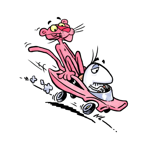 1 шт. милые Мультяшные животные каваи розовый Леопардовый стикер автомобиль