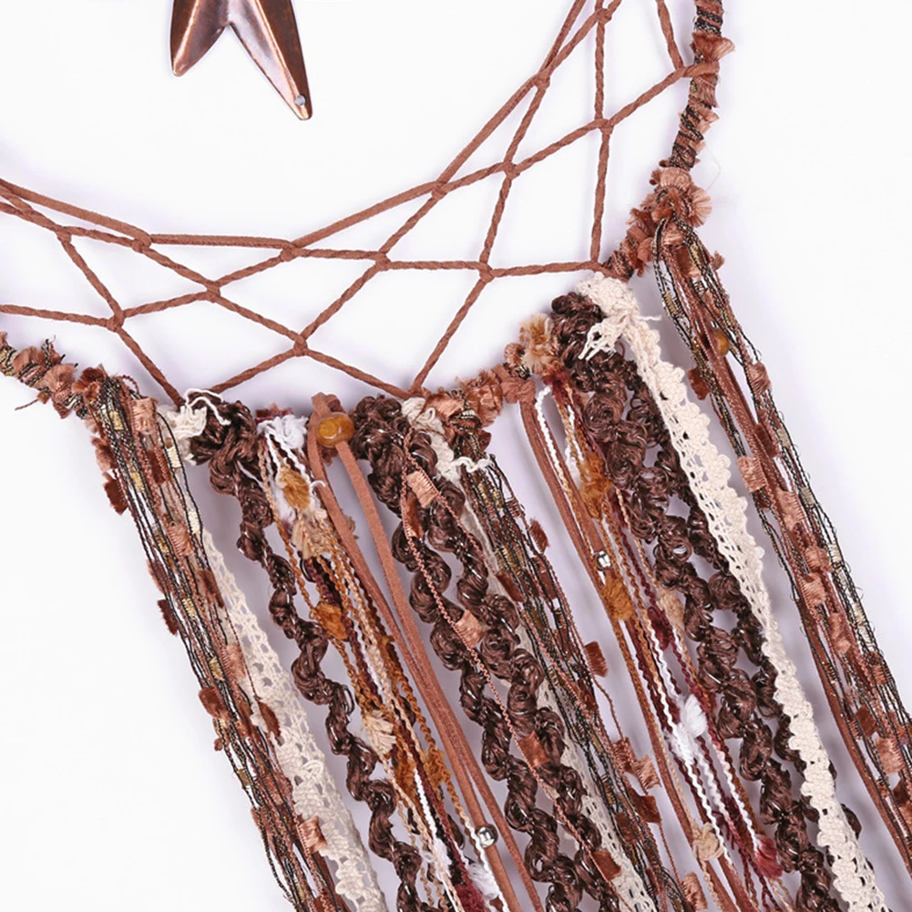 

Handmade Background Wedding Wall Hanging Feather Pendant Craft Home Decor Birthday Gifts Car Dream Catcher Ornament Dorm Room