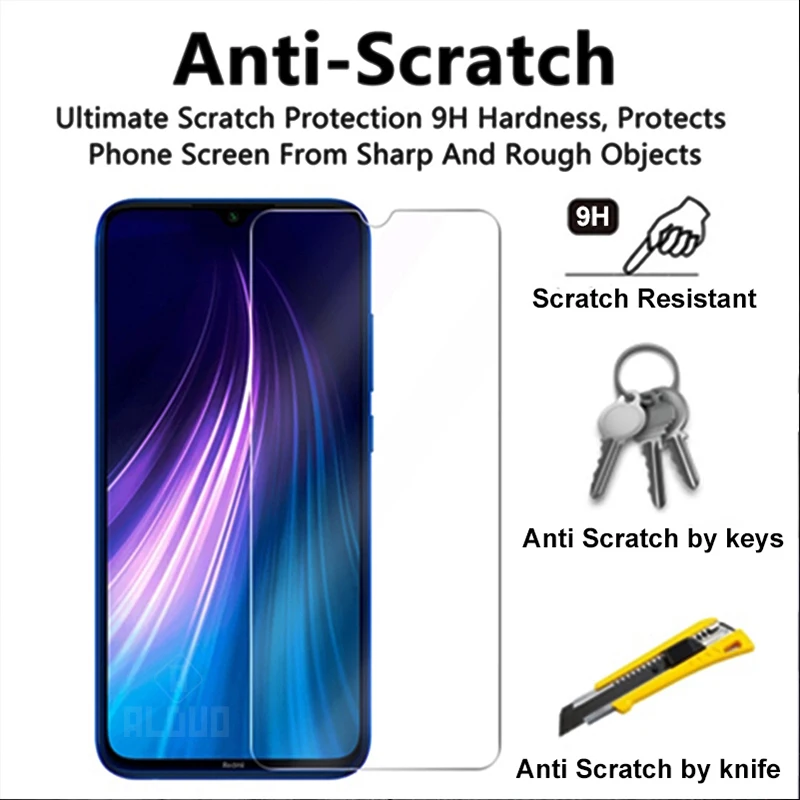 Закаленное стекло 9H для Redmi note 8 T 7 Pro Защита экрана Xiaomi 7A 8A K20 k30 GO redmi стеклянная