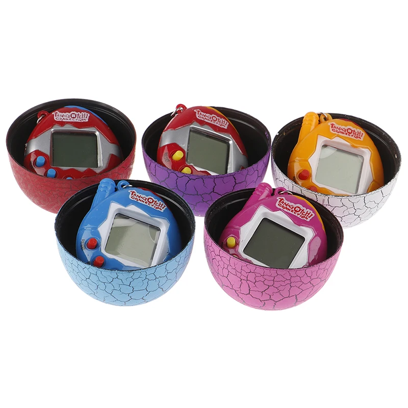 

Kids Electronic Virtual Pet Machine E-pet Dinosaur Egg Toys Cracked Eggs Cultivate Game Machine for Children Boy Girls