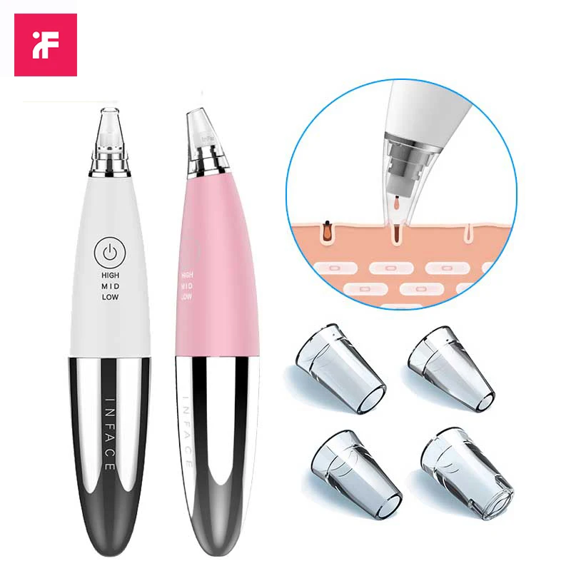 Инструмент Inface для удаления черных точек уход за кожей лица удаление Очищение от