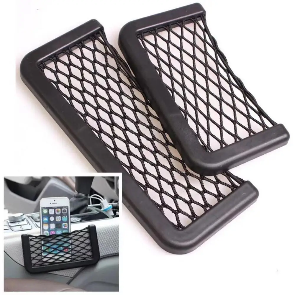Автомобильная сетка для хранения сумка на шнурке сетчатый карман органайзер