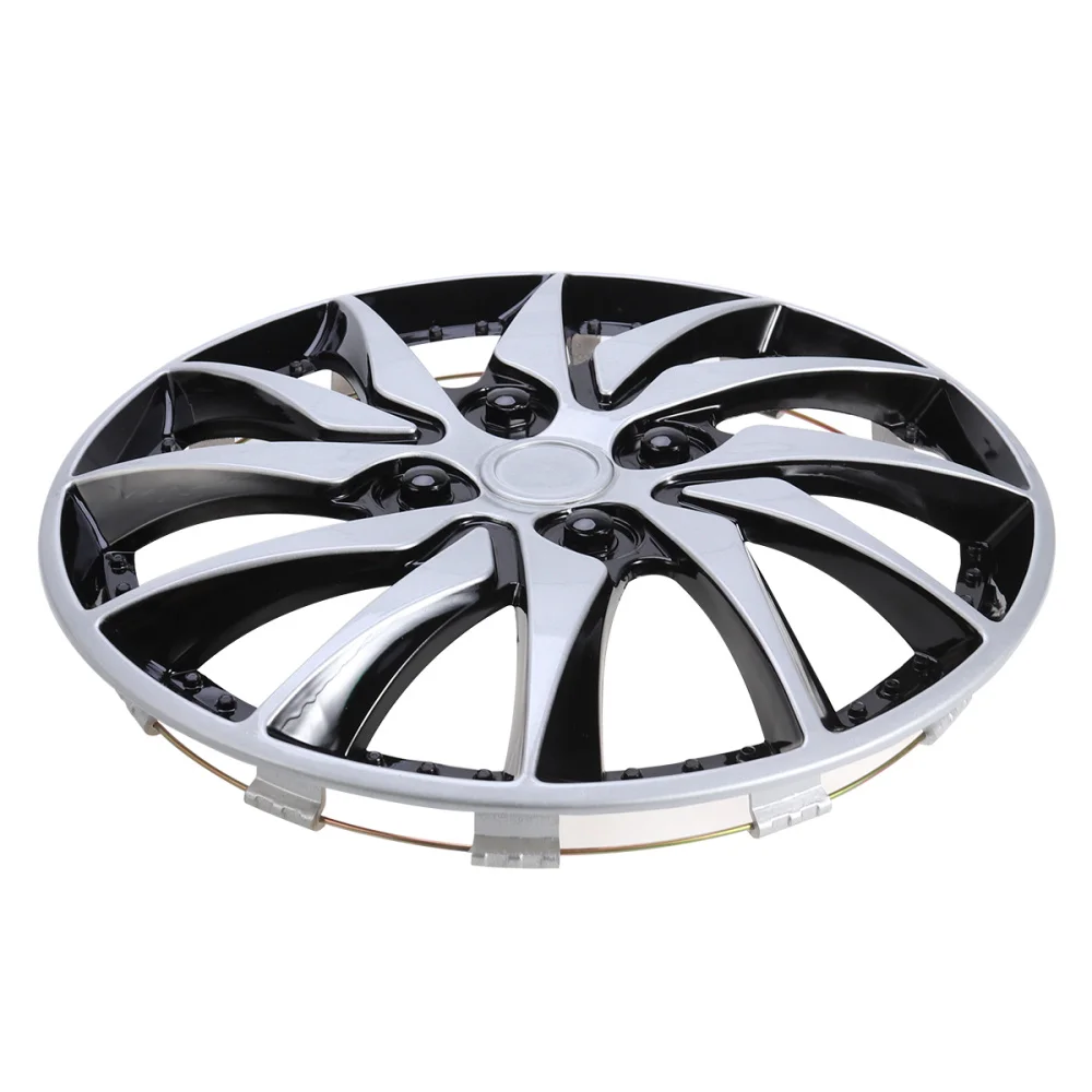 

14 Inch Car Wheel Cap Case Hubcap for Car Hub Cap Auto Refit Accessory (Silver)