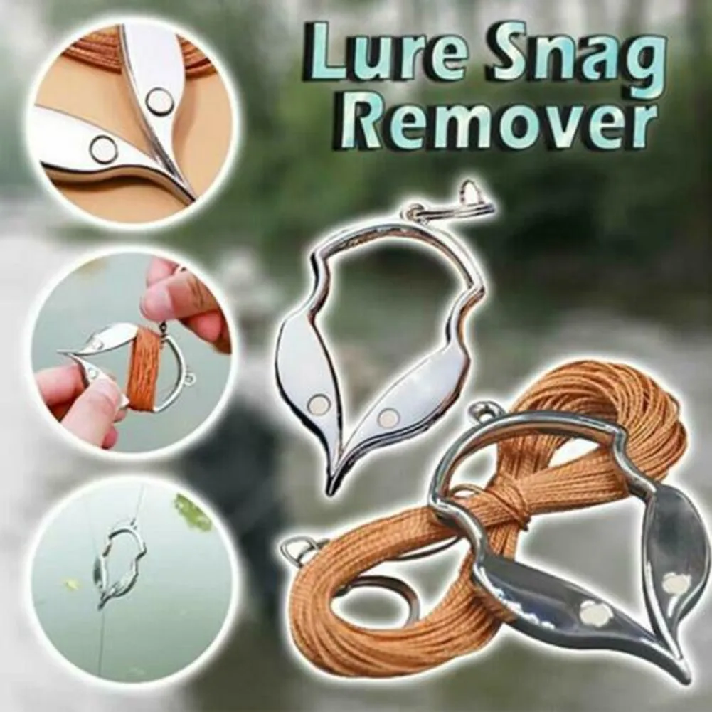 

Lure Snag Remover With Rope Decoupling Device Plier Fishing Tool Hanging Bottom Rescue Rod Decoupling Device Fish Catcher Broken