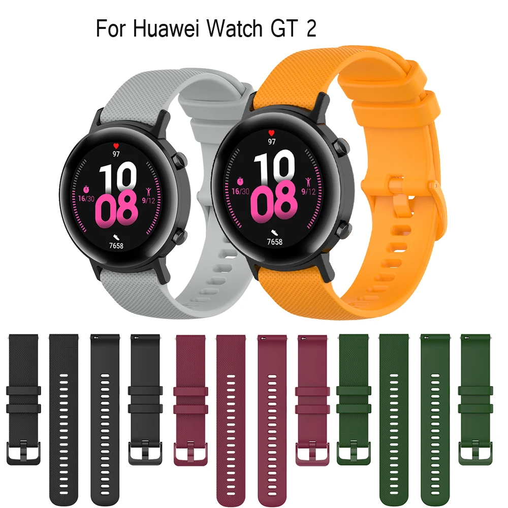 Ремешок для смарт часов Huawei Watch GT 2 42 мм 46 20/22 ремешок Honor Magic Polar Vantage