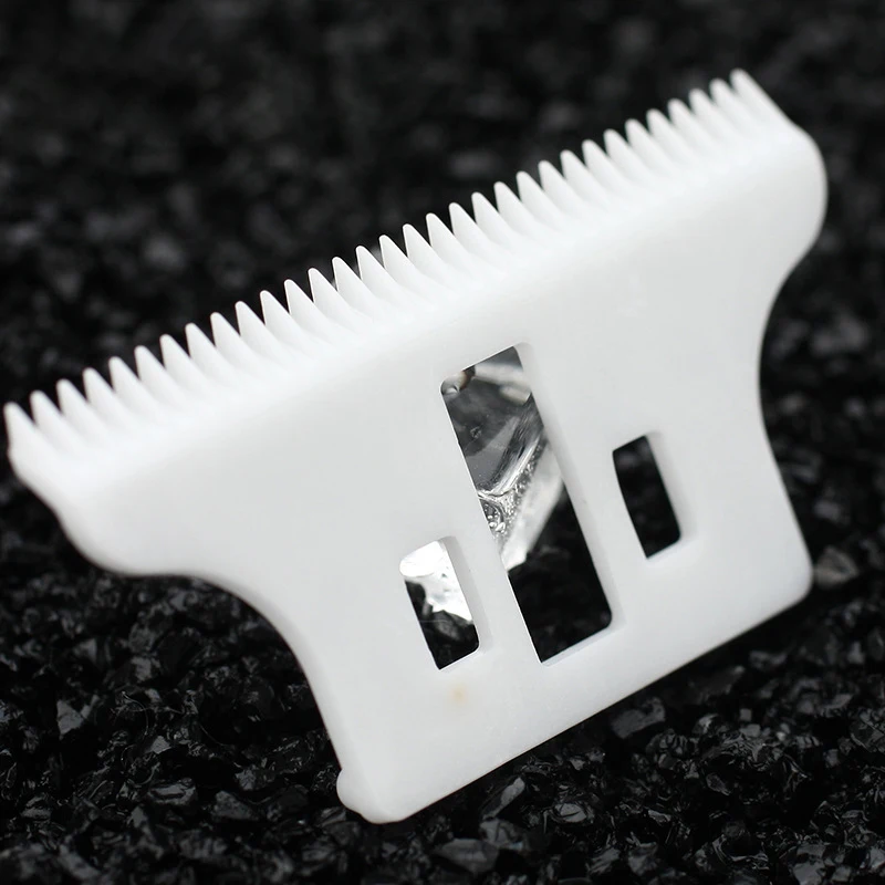 

Ceramic Blade , 2Pcs Ceramic Cutter Blade Replacement for Wahl-Detailer T-Wide