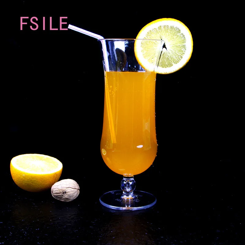 Классическая модная прозрачная пластиковая чашка для сока 500 мл Hurricane