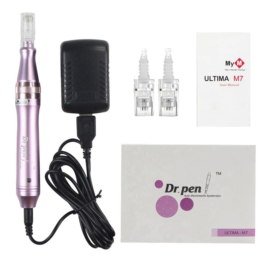 Dr.pen M7C/M7-W Auto Wired/Wireless Professional Derma Pen Electric Treatment Microneedling Skin Care Tattoo Needles Facial Tool | Красота и
