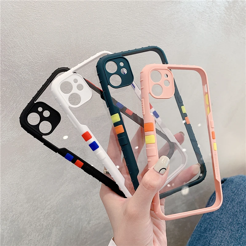 

Matte Hard Phone Case For iPhone 11 Pro Max XR 7 8 6Plus Fashion Four-color Cover