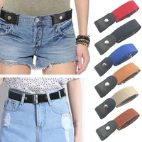 belts for women buckle free waist belt jeans pants no buckle stretch elastic belt for men invisible waist straps