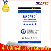 okcftc original 5 5inch oukitel c8 battery real 4100mah backup battery replacement for oukitel c8 mobile phone