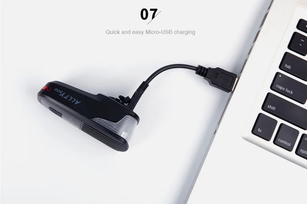 Magicshine ALLTY 300 Mrico-велосипедный, зарядка от USB Light XP-G2 max 300 люмен передний свет велосипеда с 1200 мАч встроенный аккумулятор