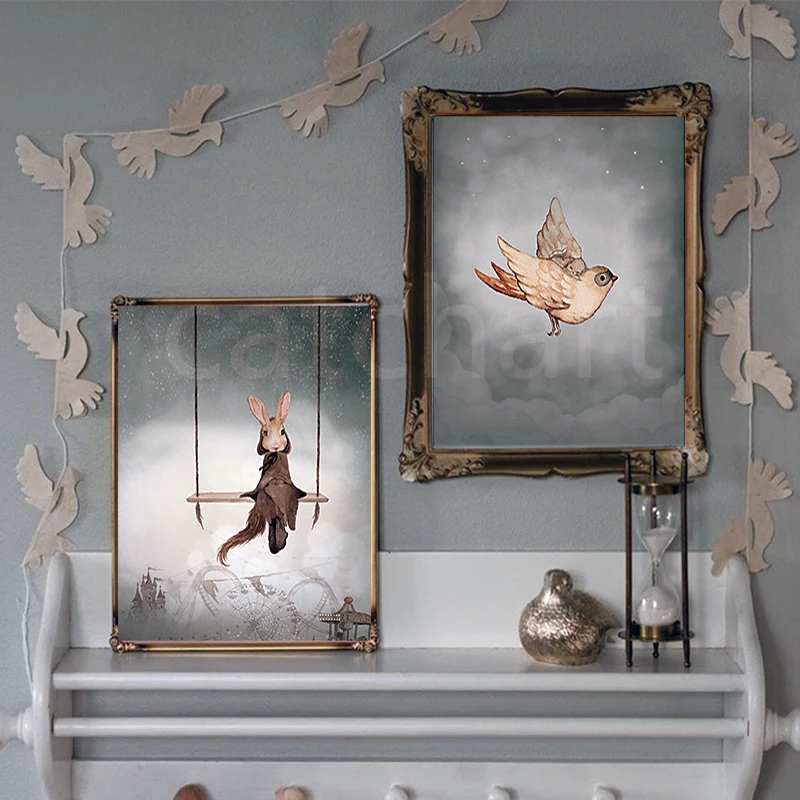 Домашний декор Скандинавская Картина на холсте настенный художественный постер