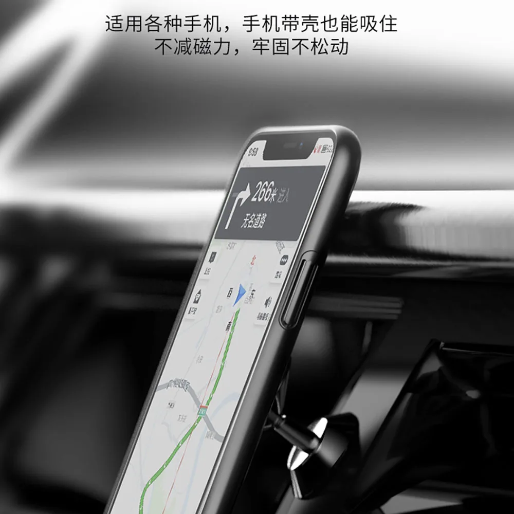 Универсальный магнитный держатель для iPhone Samsung кронштейн подставка Huawei Xiaomi