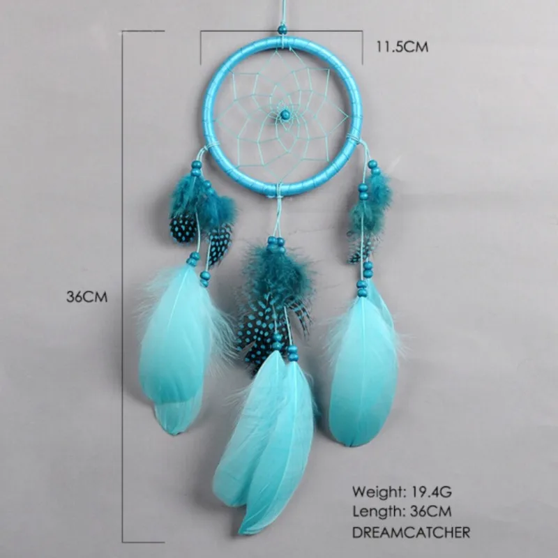 Колокольчики ручной работы индейский амулет &quotЛовец снов&quot сетка с перьями 55 см