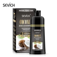 coconut ginger a black cover white hair dye plant naturally does not stimulate shampoo