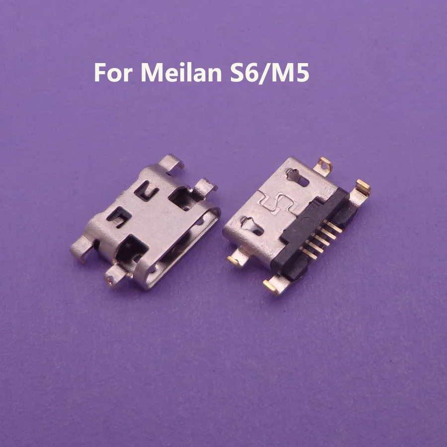 10 шт. микро мини USB разъем зарядный порт док-станция сменный для Meilan 6T S6 M3 M3S M8 M6 M5 Note