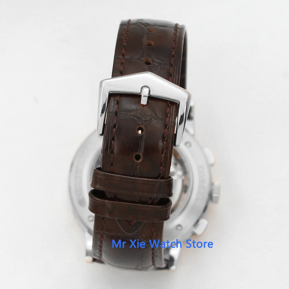 Часы мужские механические с циферблатом 42 мм автоматические