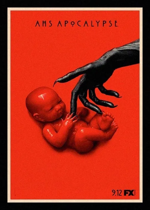 Плакат Perfect JL История американского ужаса Настоящая кровь настенные наклейки