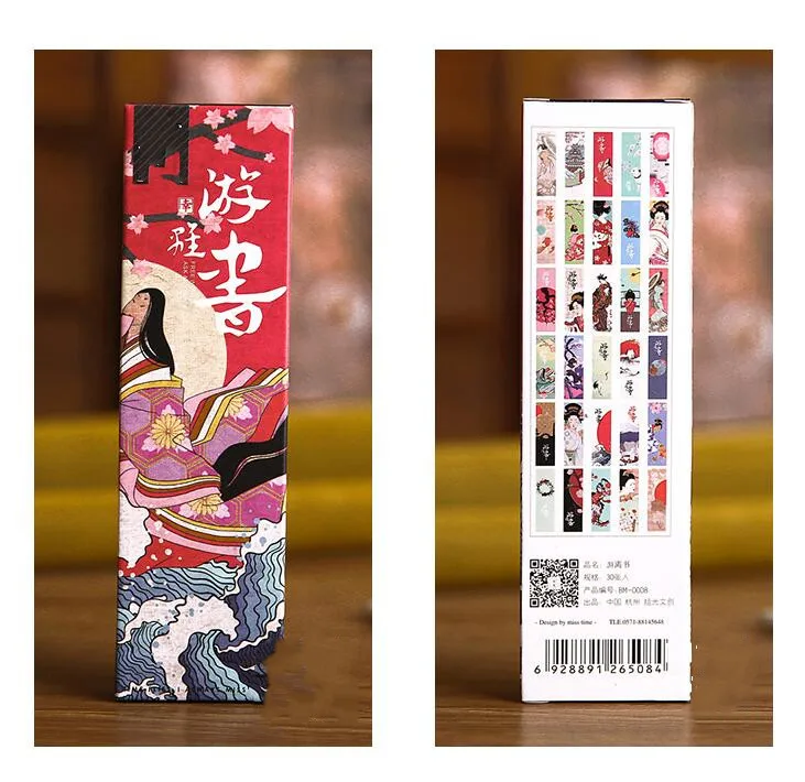 30 шт./лот японская бумага закладки для книг маркеры книжного держателя милые