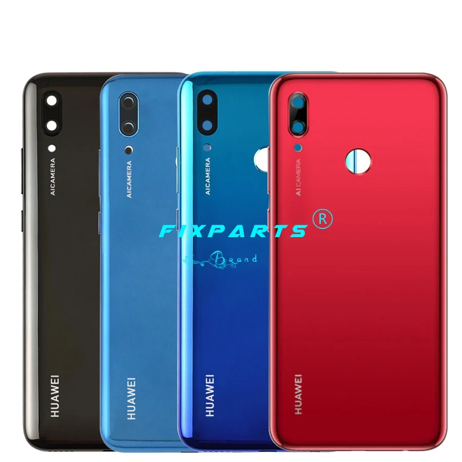 Стеклянная крышка для Huawei P Smart 2019 задняя аккумулятора корпуса Замена | Мобильные