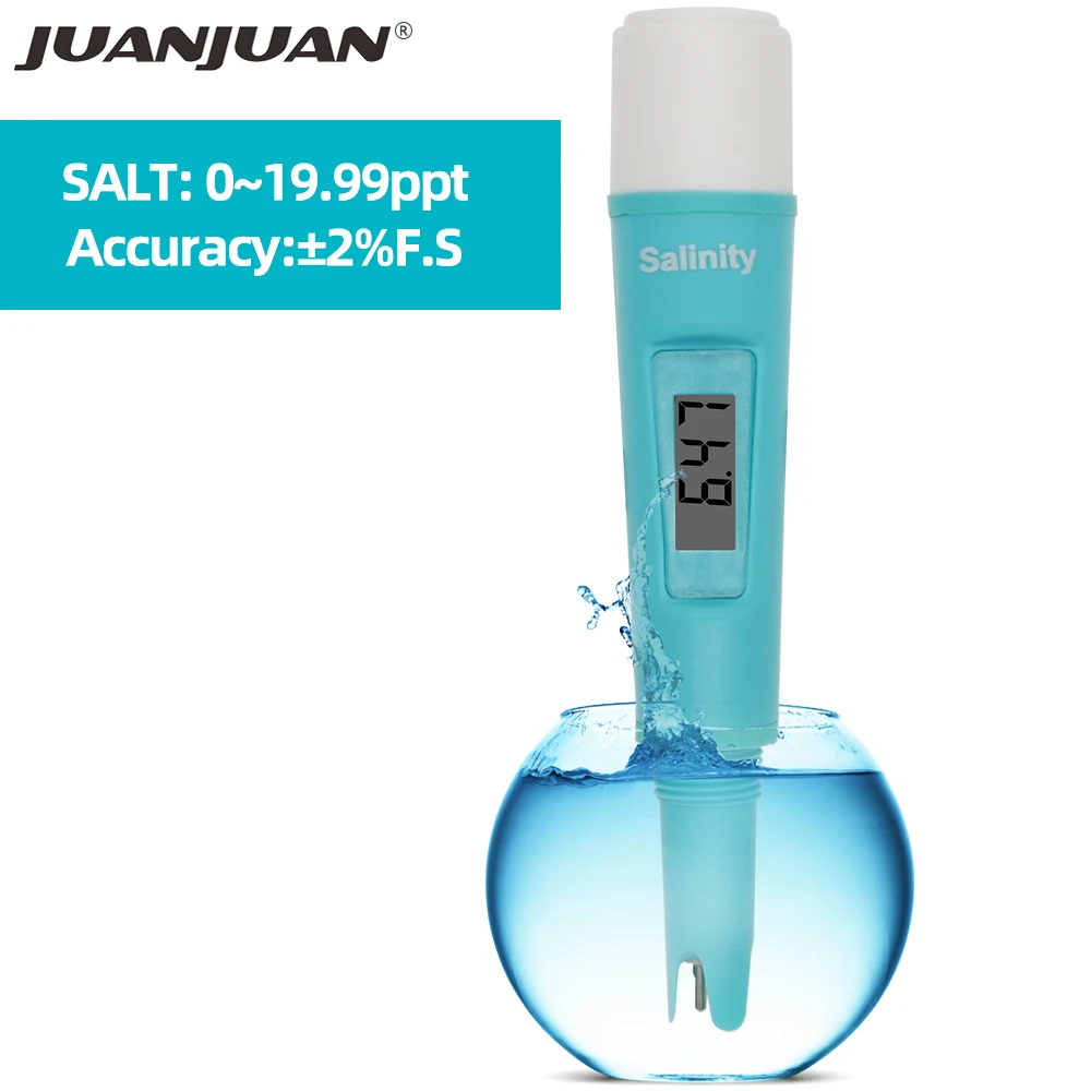 

SA-387S Digital Salinity Meter Salinity tester for Salt Water Pool Food Salt Salty Brine Meter Hydrometer Aquarium Pool Tester