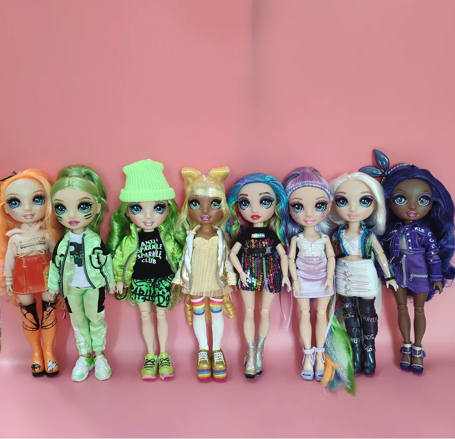 Оригинальная кукла-слайм разных стилей большая сестра радуга старшая школа