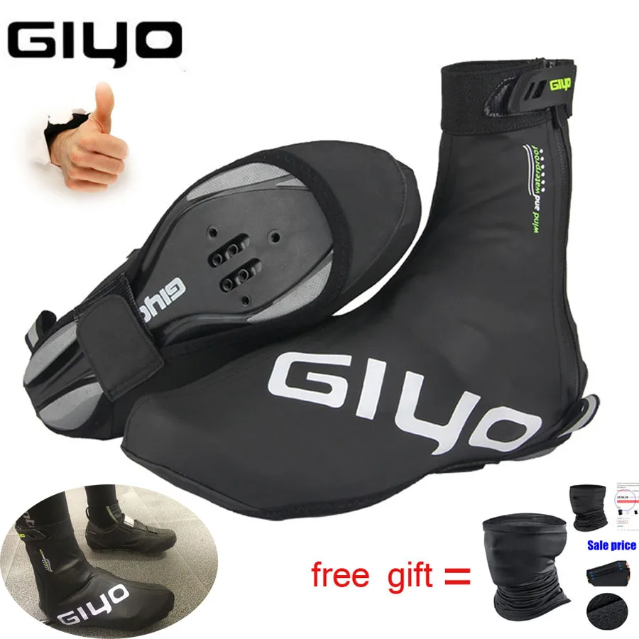 

GIYO Cycling Overshoes бахилы Waterproof Fleece Racing covers for shoes Reflective Bicycle undefined Winter Bike Protector