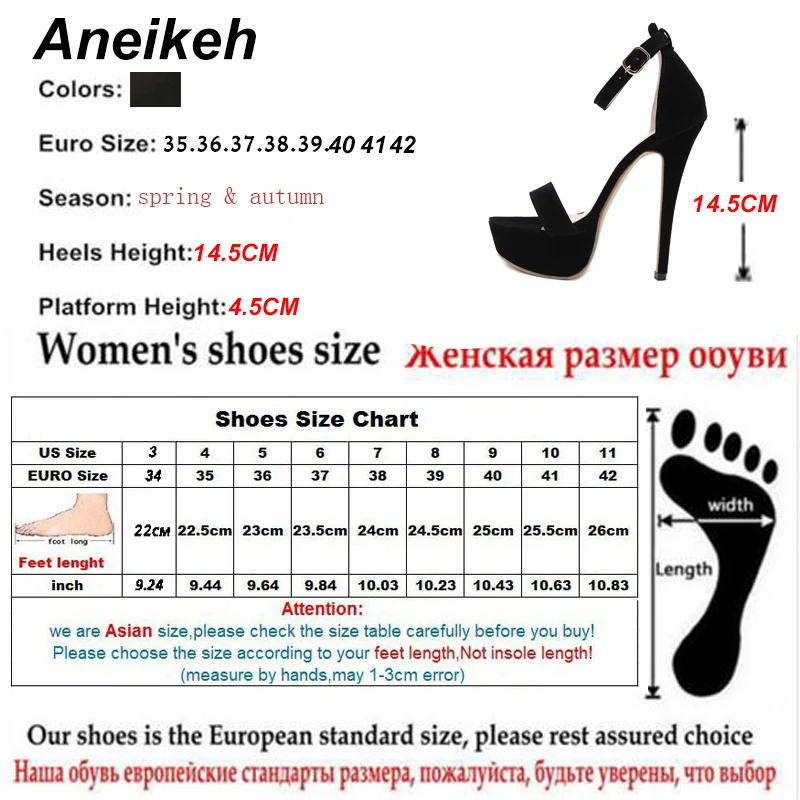 Летние сексуальные женские туфли лодочки Aneikeh в стиле гладиатора на тонком