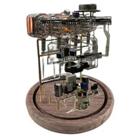 Часы "Собери сам" на газоразрядных лампах#4